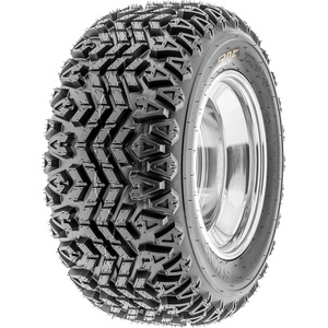 image:imageSunF ATV UTV Tires 25x1112 Flat Track Tires 25x11x126 PRSet of 4  Tubeless NonDirectional Tread Paved and HardPack Terrain20x108