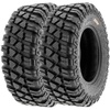 image:imageSunF AllTerrain ATV Tires 28x1014 sidebyside UTV Tires 28x10x14 6Ply Set of 2