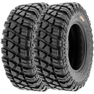 image:imageSunF AllTerrain ATV Tires 28x1014 sidebyside UTV Tires 28x10x14 6Ply Set of 2